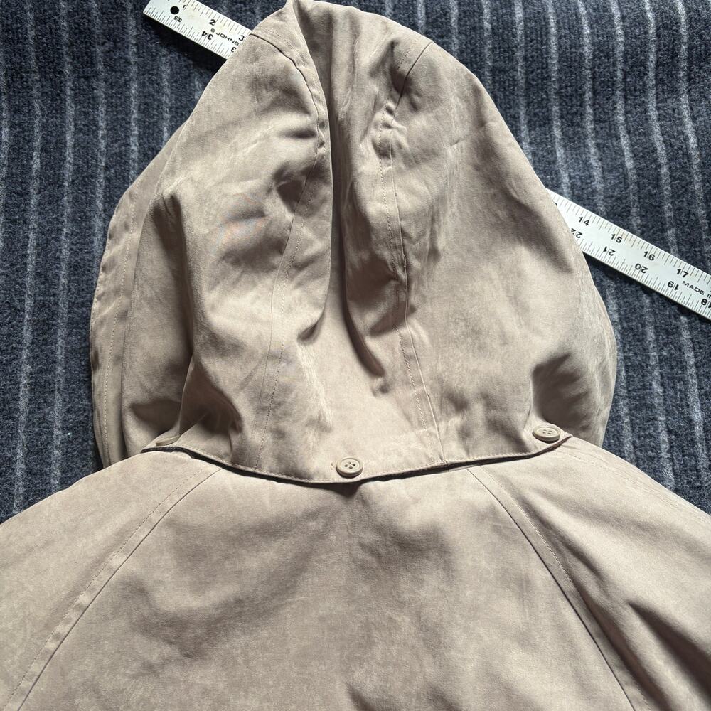 Liz Claiborne hooded utility anorak rain jacket Size L - Picture 5 of 12